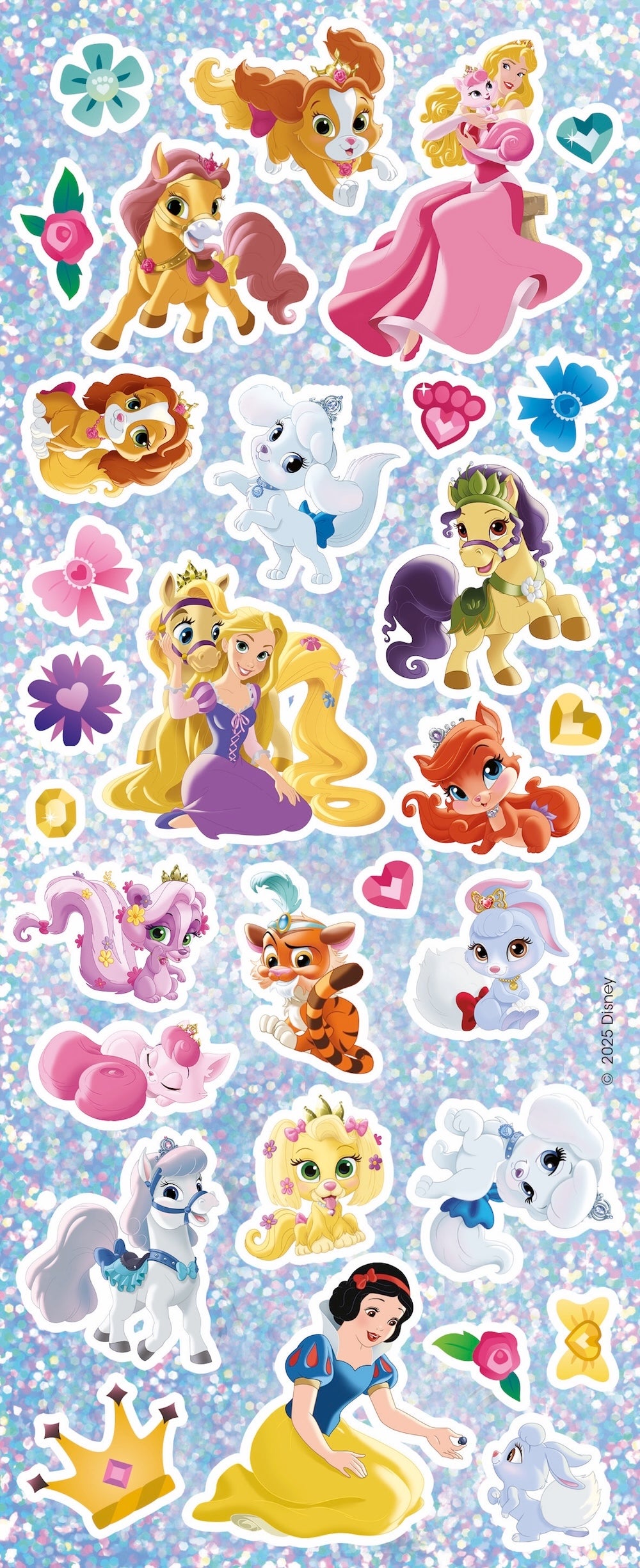 Disney Princess Bubble Stickers Cuccioli reali. Storia e giochi con tanti adesivi morbidosi