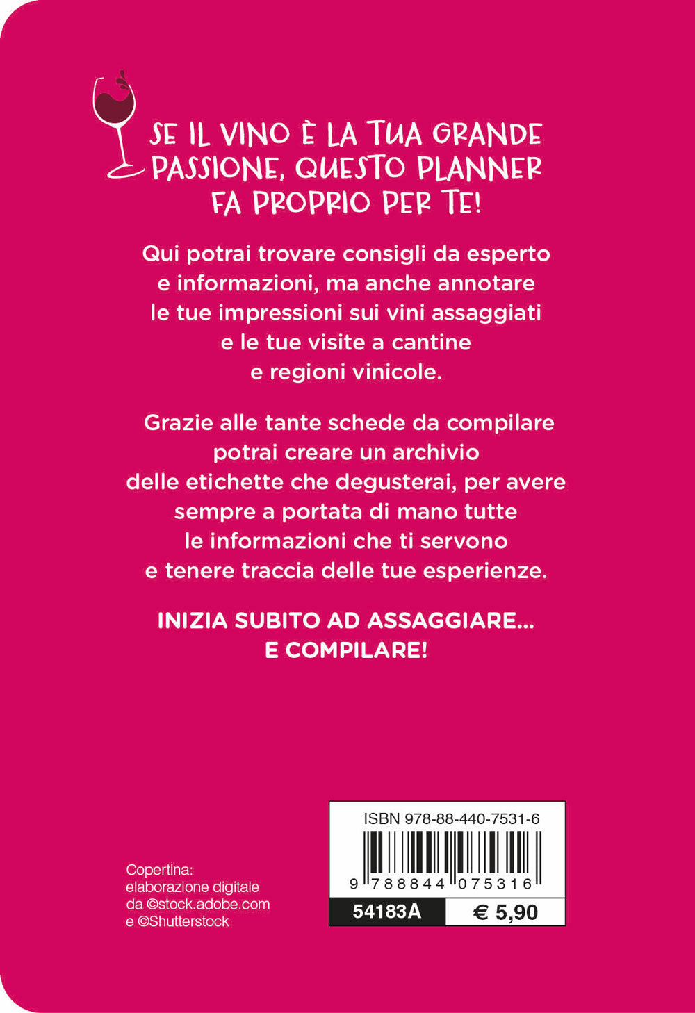 Wine Lover. Planner. Degustazione - Abbinamenti - Cantina