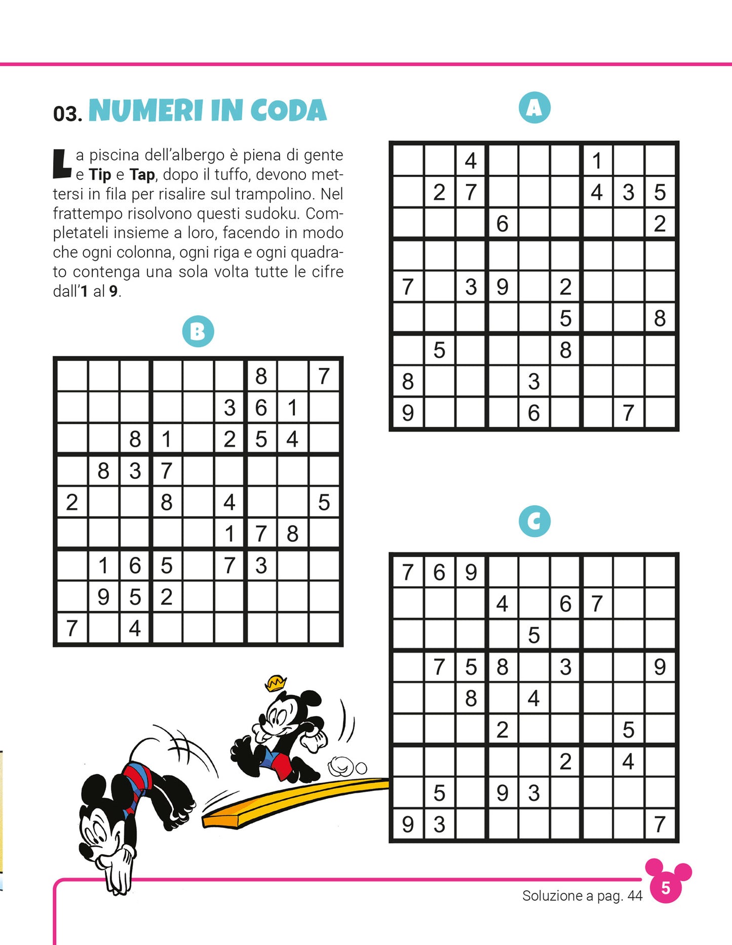 Mini Enigmistica Disney con Cozy Crosswords. Passatempi-Giochi-Risate