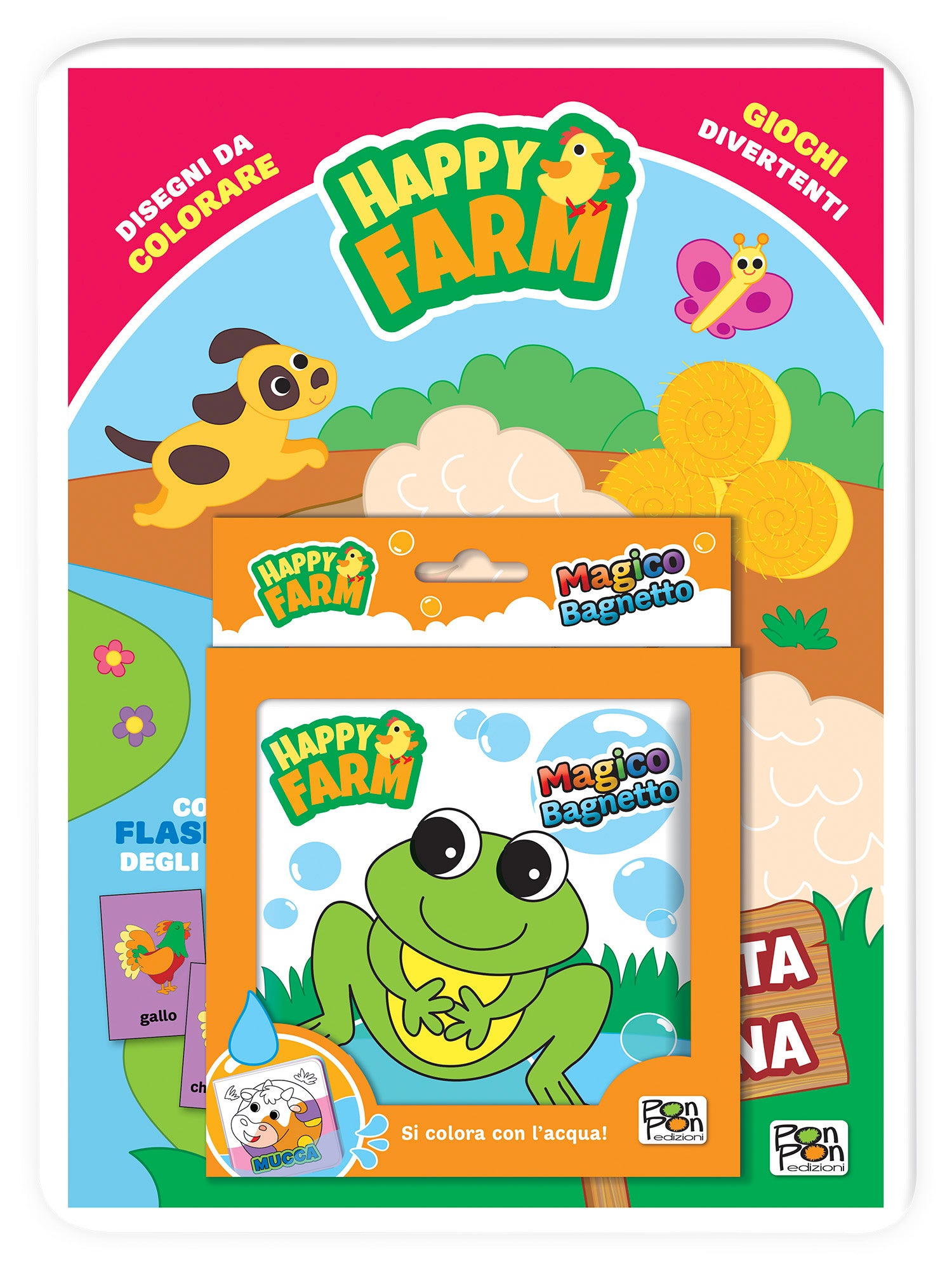 Happy Farm. Activity con gadget. Una giornata in campagna + Magico bagnetto