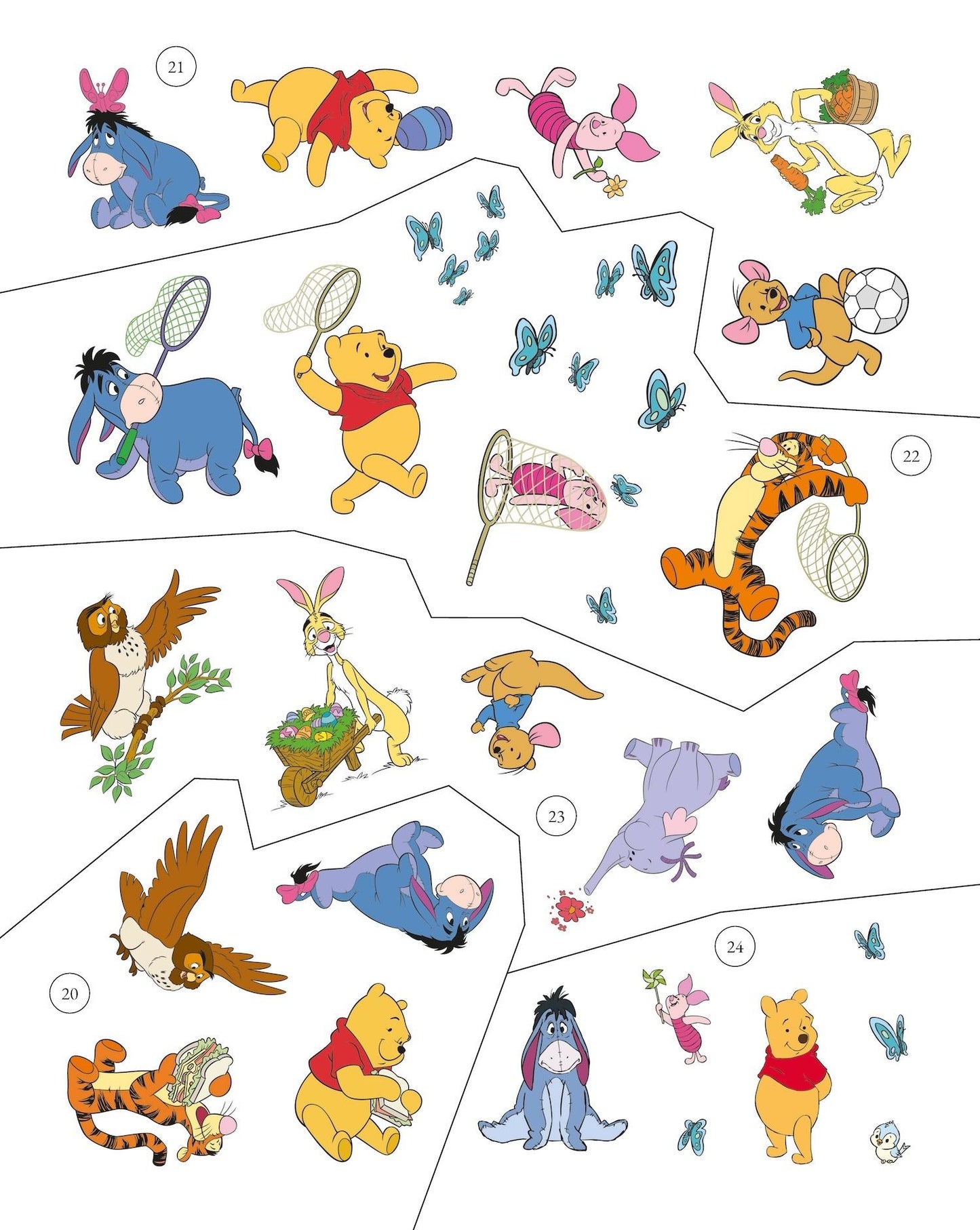 Winnie the Pooh Super Staccattacca. Gioca, attacca, impara - Con più di 200 adesivi