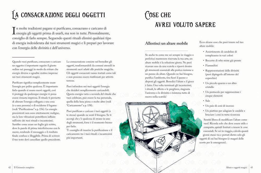 Il Grimorio completo. Pratiche magiche e incantesimi per risvegliare la strega che è in te