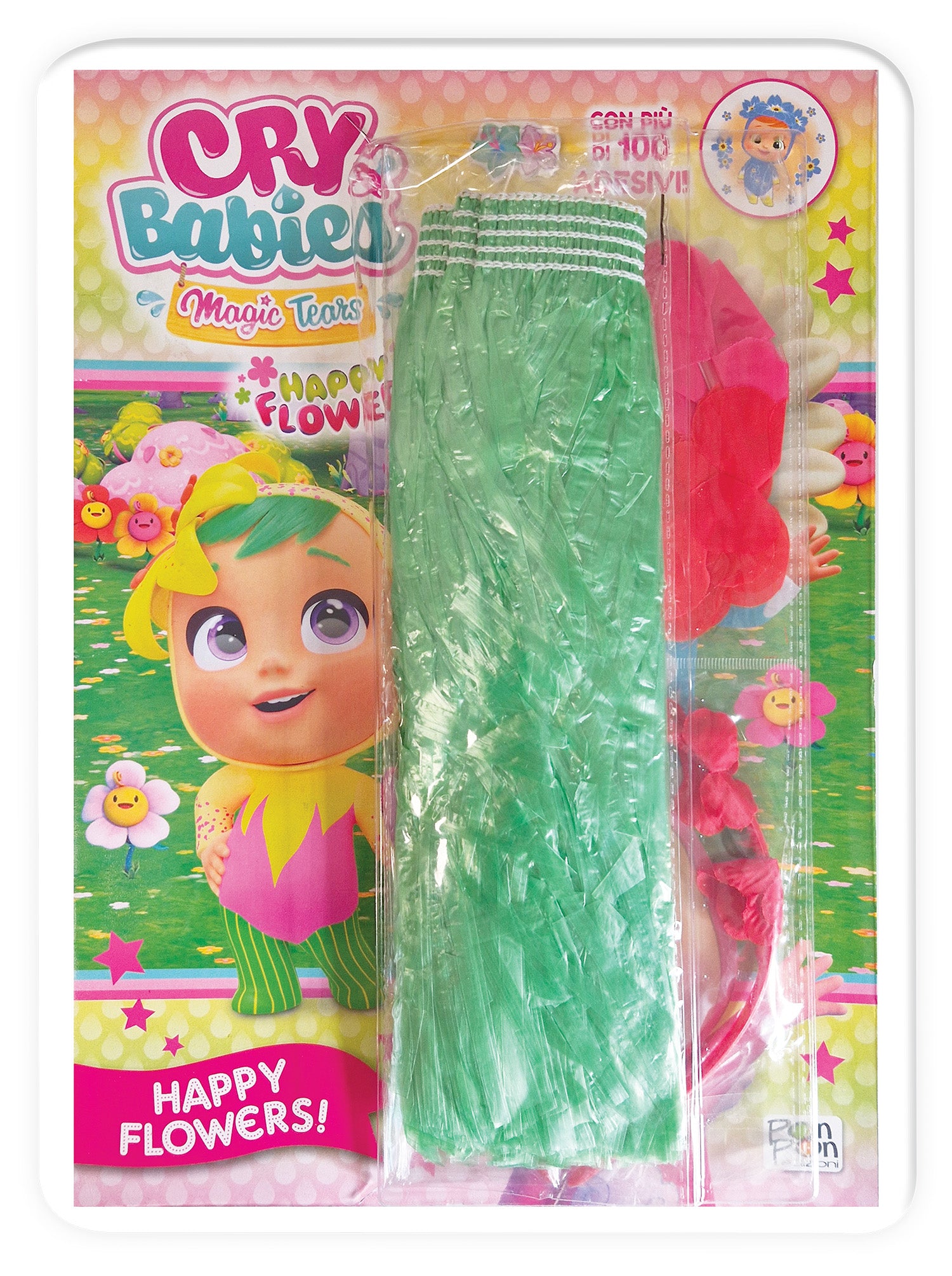 Cry Babies. Activity con gadget. Happy Flowers + Hawaiian set