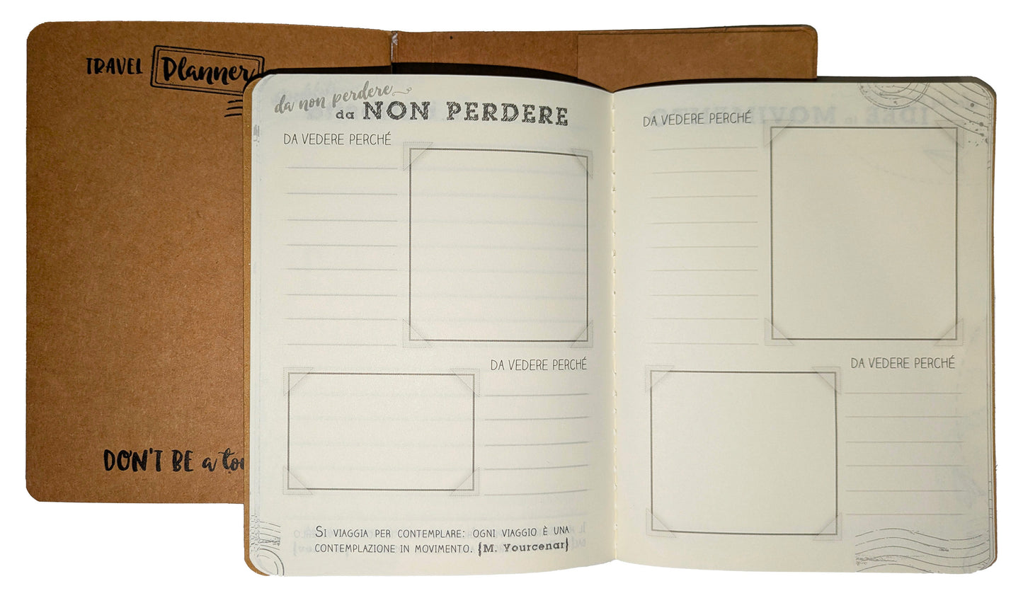 Travel Journal. Notebook. Escape the ordinary