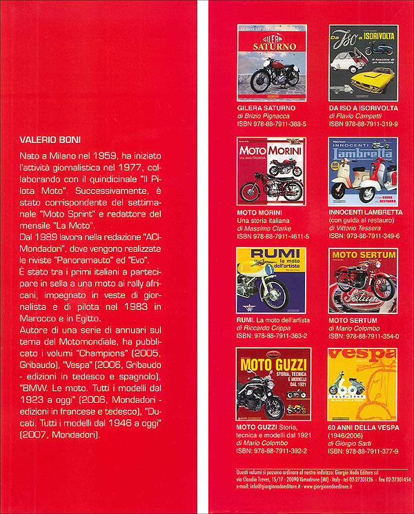 Moto Gilera. Un secolo di tecnica e sport