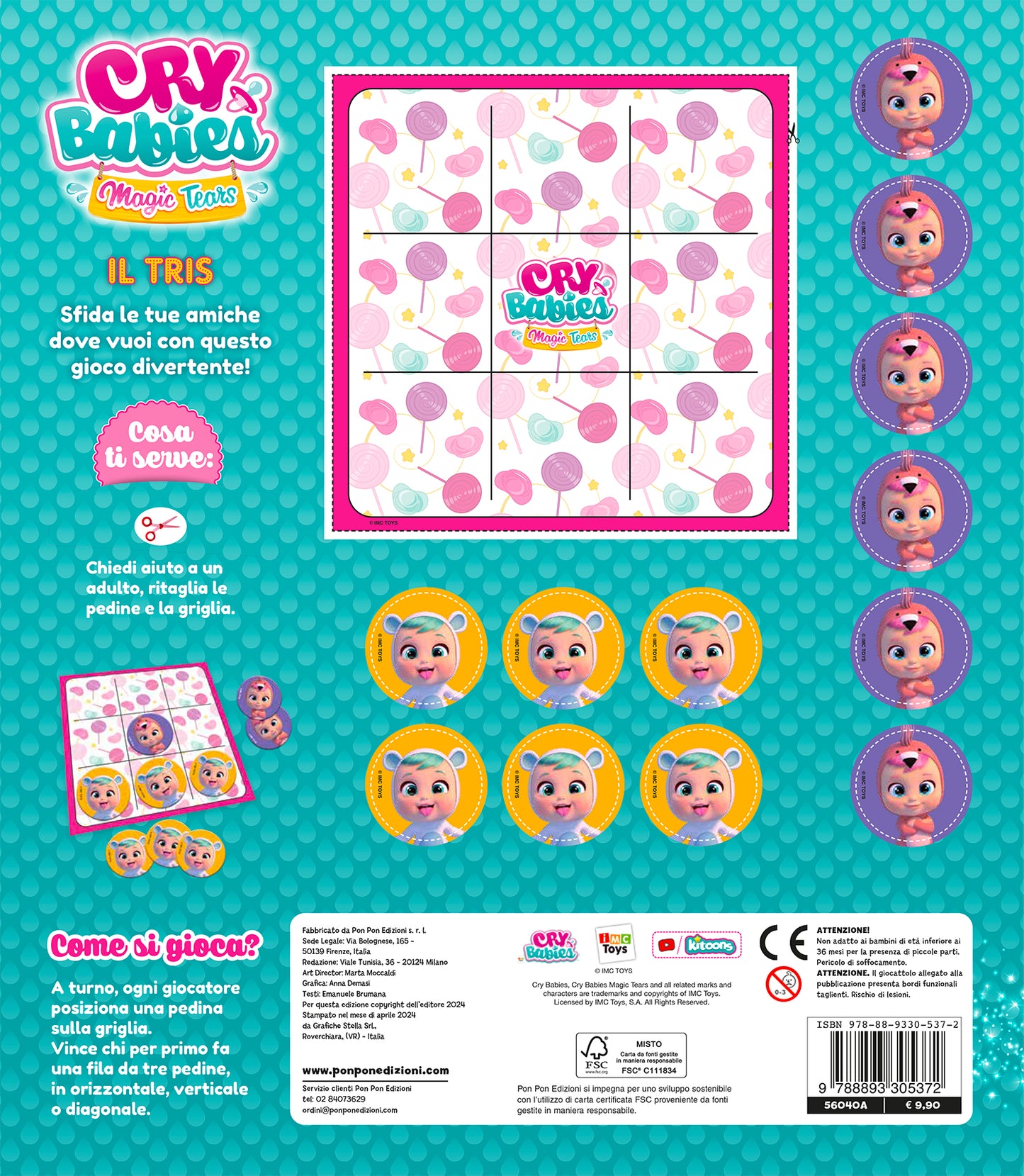 Cry Babies. Taglia & Incolla. Libera la fantasia!