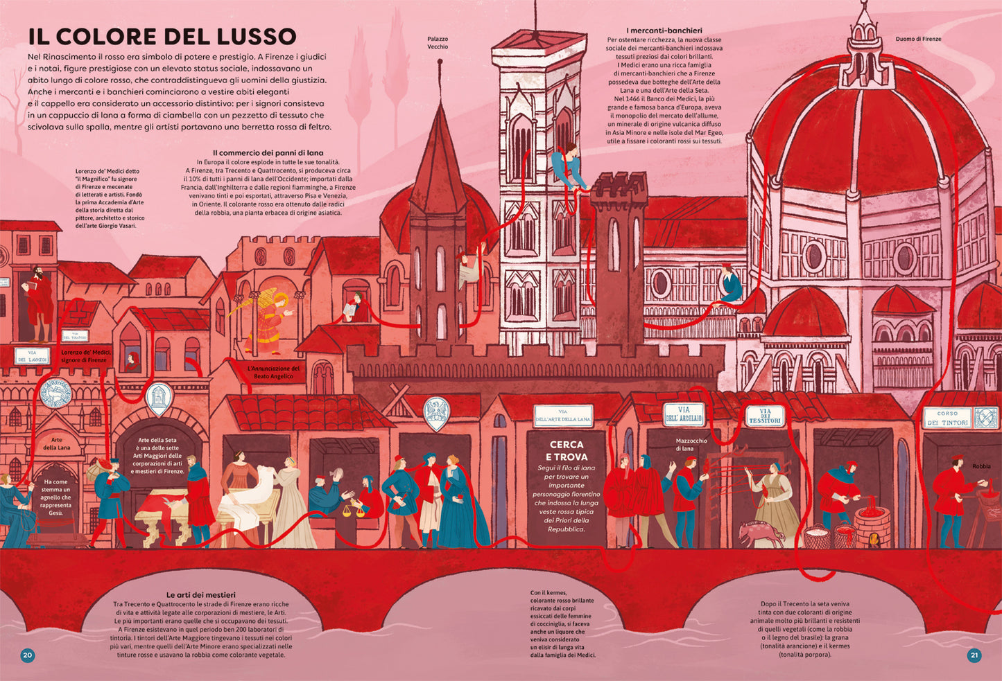 Rosso. Storia illustrata di un colore