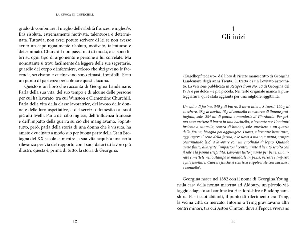 LA CUOCA DI CHURCHILL. UNA VITTORIA IN CUCINA