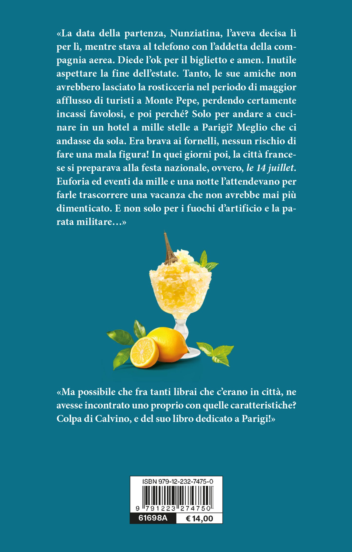 Granita e baguette. Una notte d’amore a Parigi al sapore di Sicilia