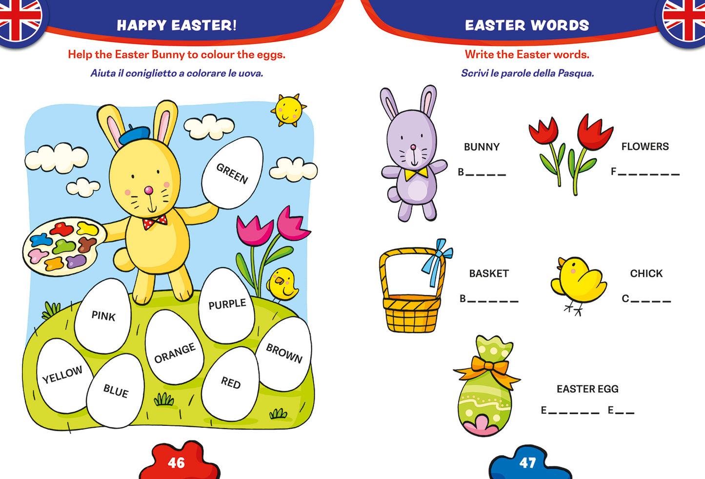 Parole e colori in inglese
