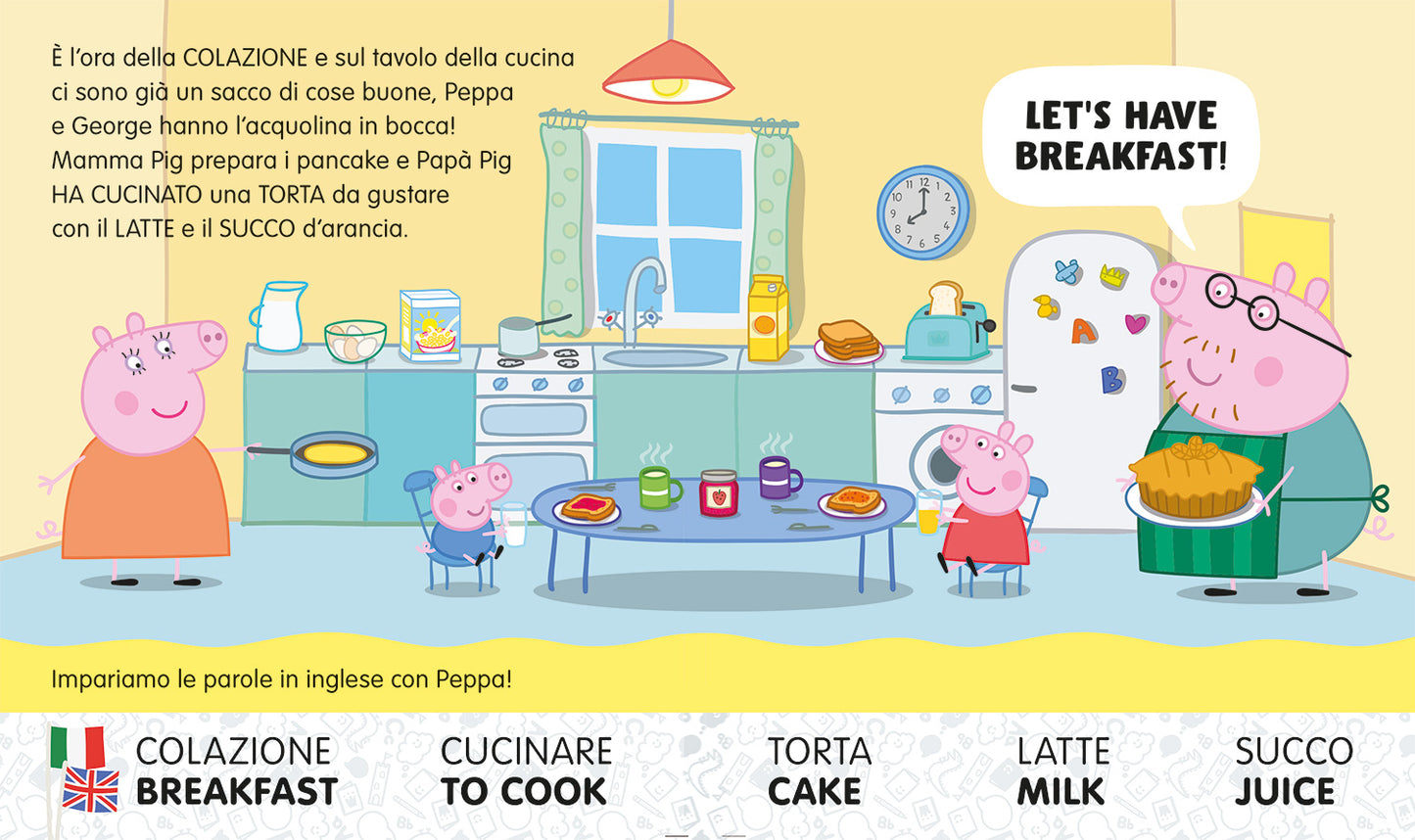 A day with Peppa!. Impara con Peppa