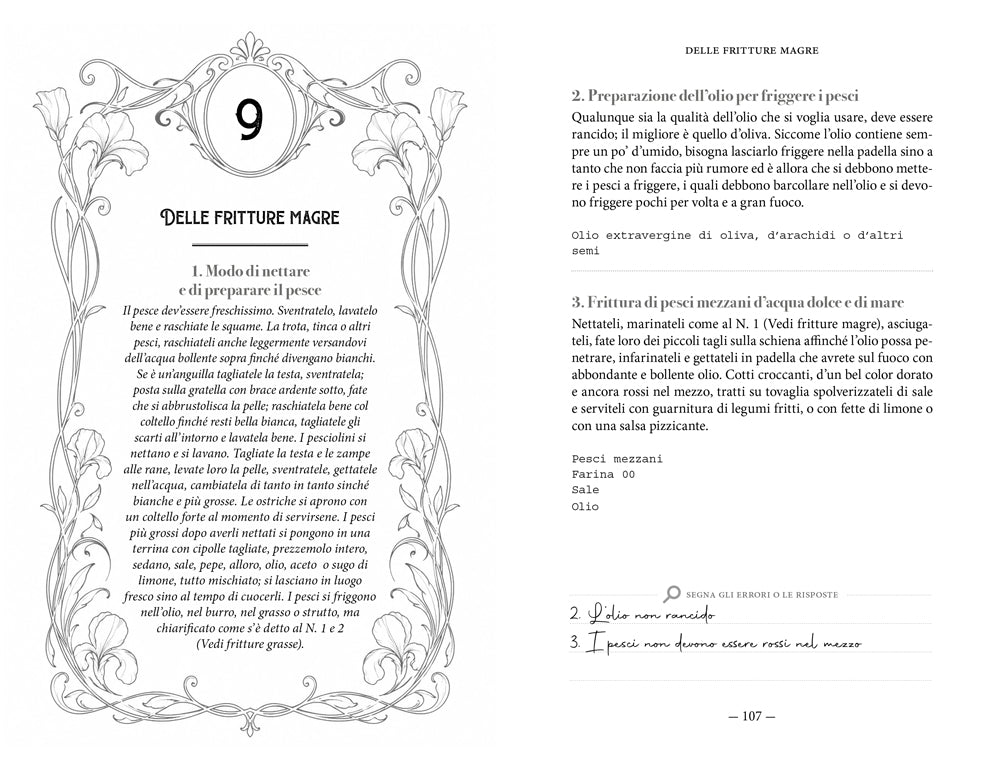 Ricette sbagliate. Il primo Librogame gastronomico