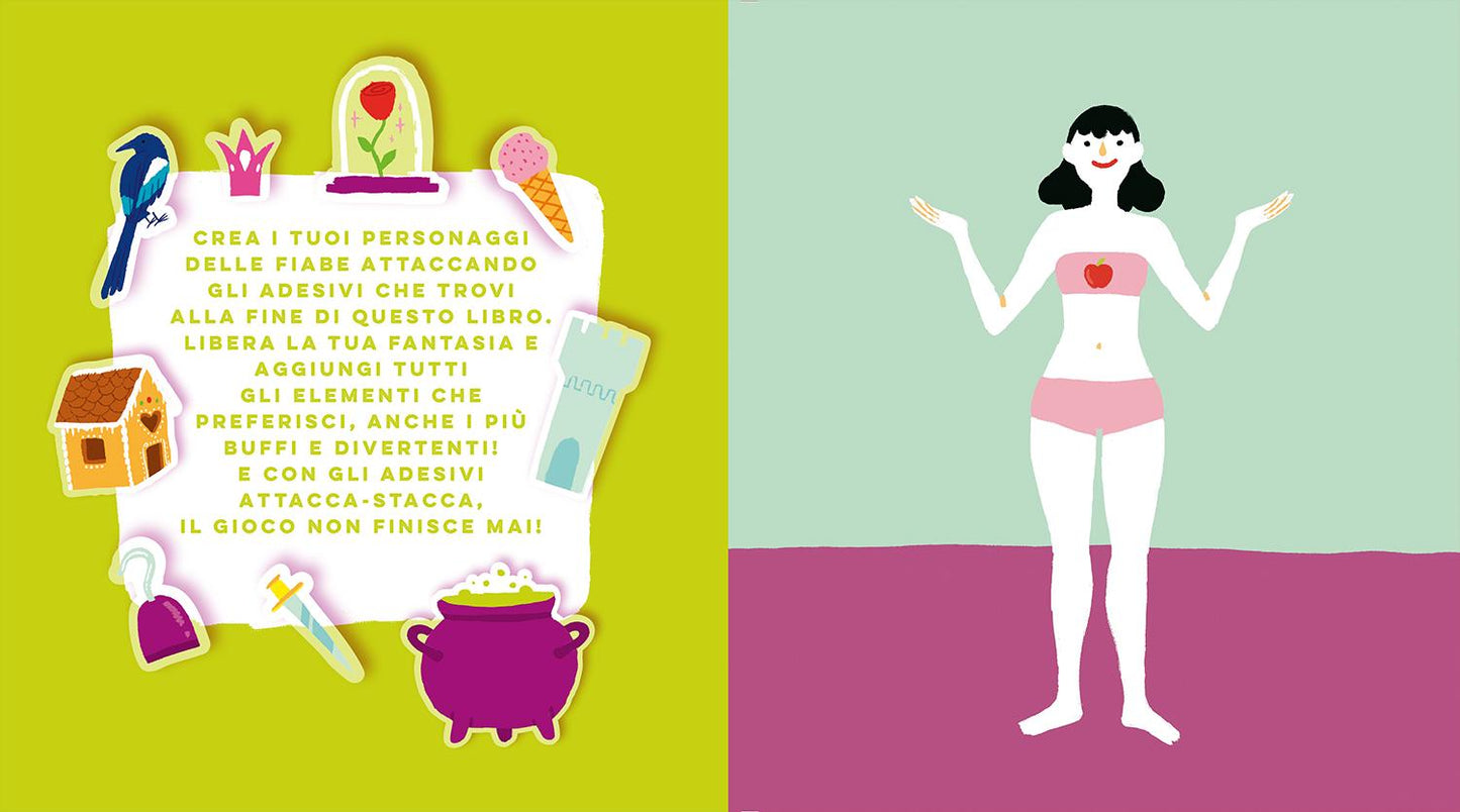 Crea con gli sticker. Fiabe