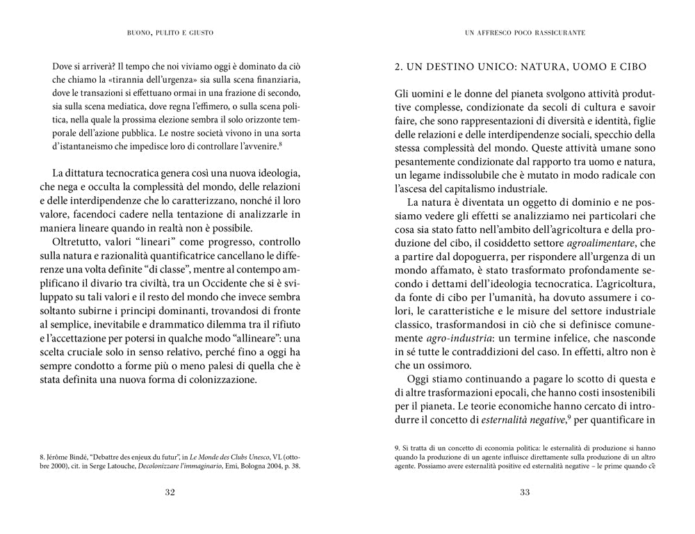 Buono, pulito e giusto