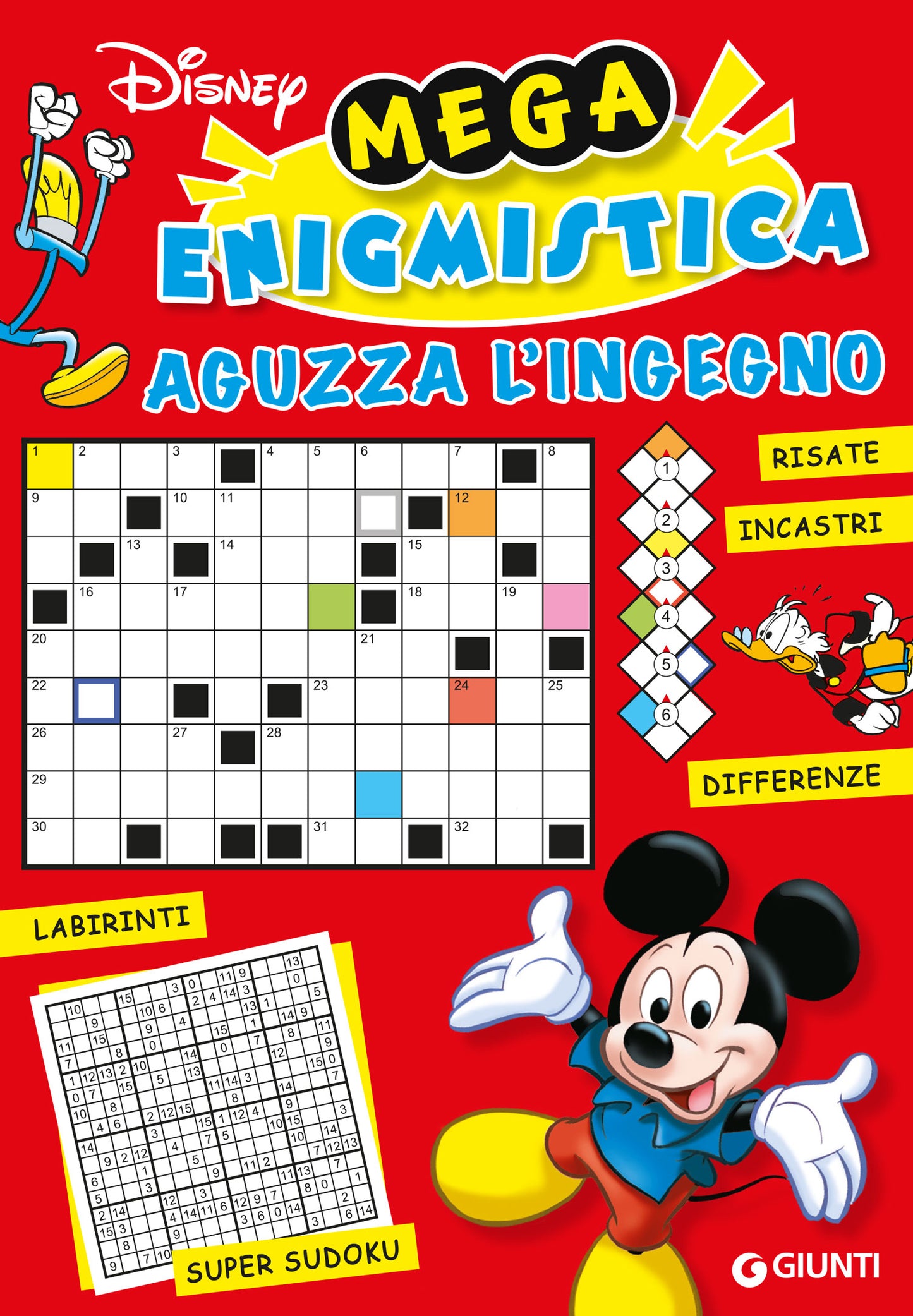 Mega Enigmistica Disney Aguzza l'ingegno