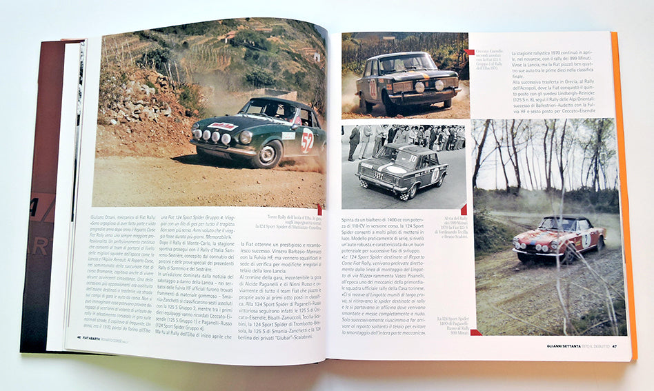Fiat Abarth. Reparto Corse Rally