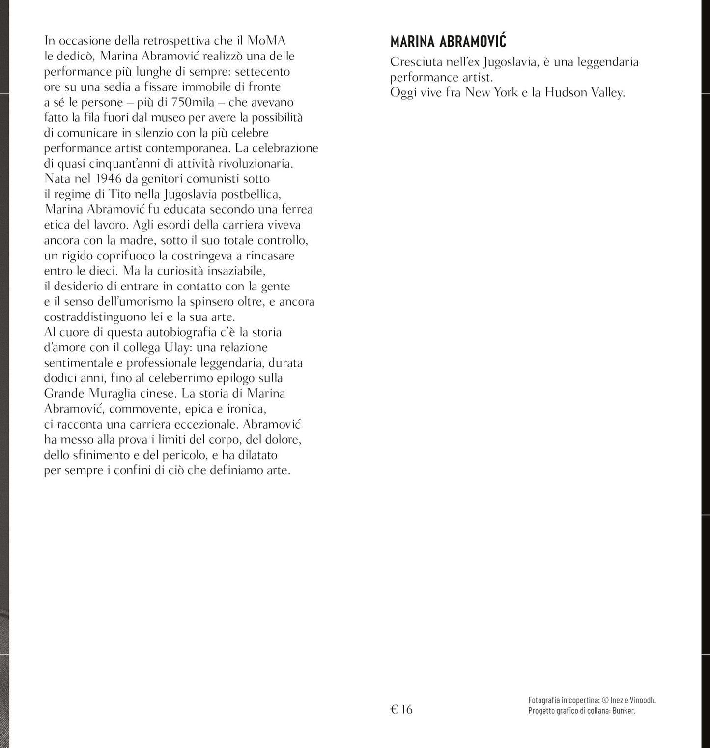 Attraversare i muri. Un'autobiografia