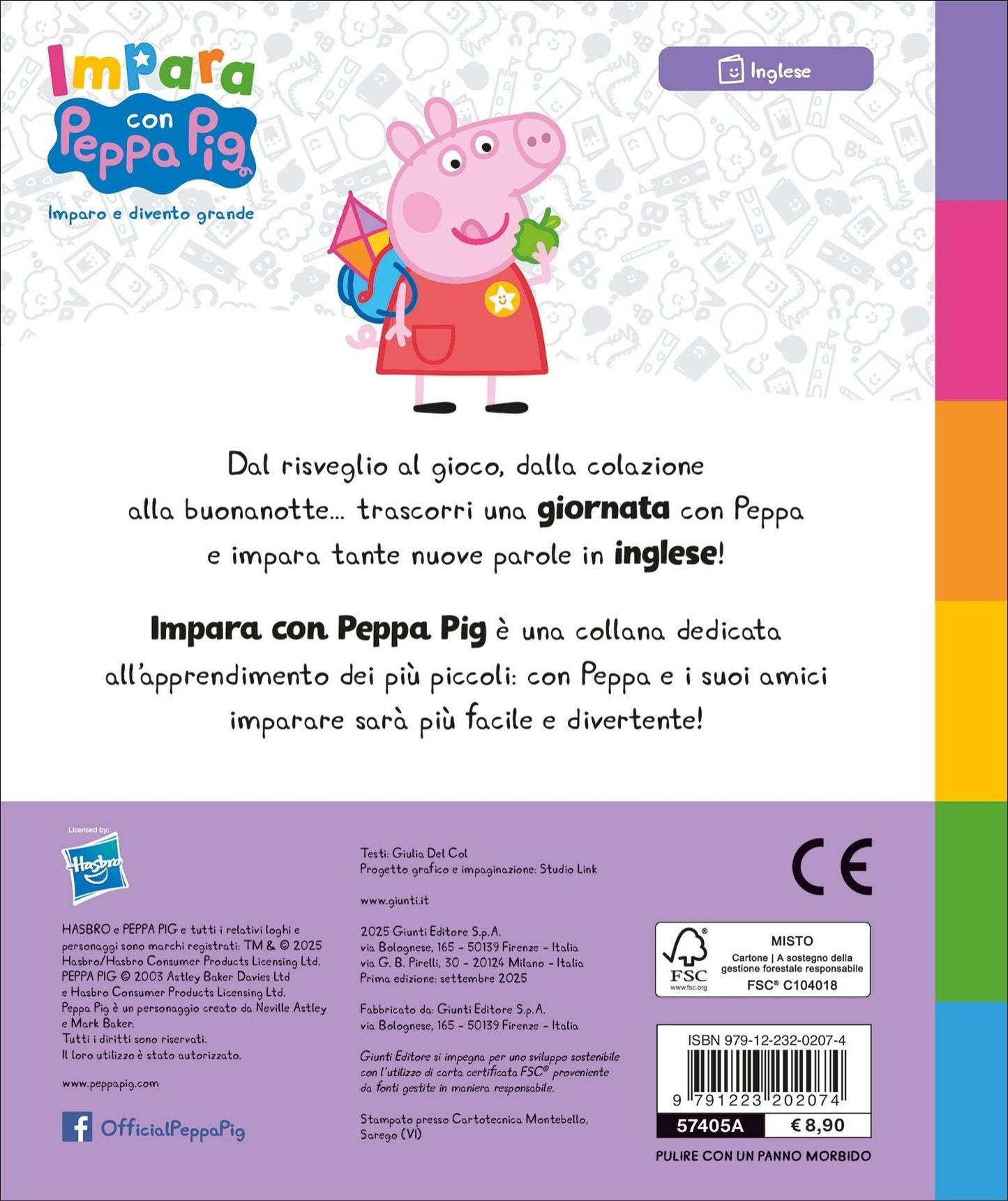 A day with Peppa!. Impara con Peppa