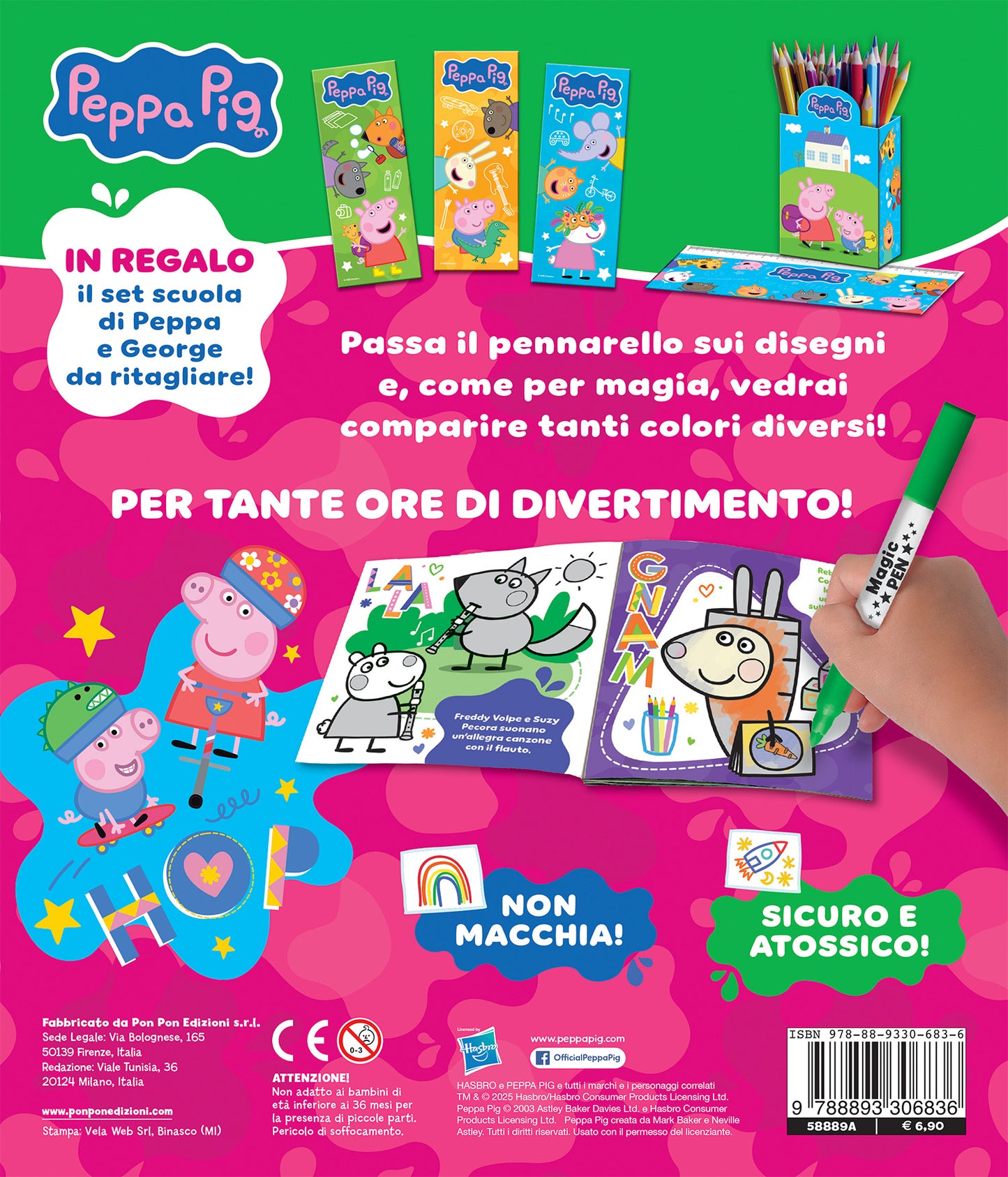 Albo magico. Peppa Pig. Tutti a scuola!
