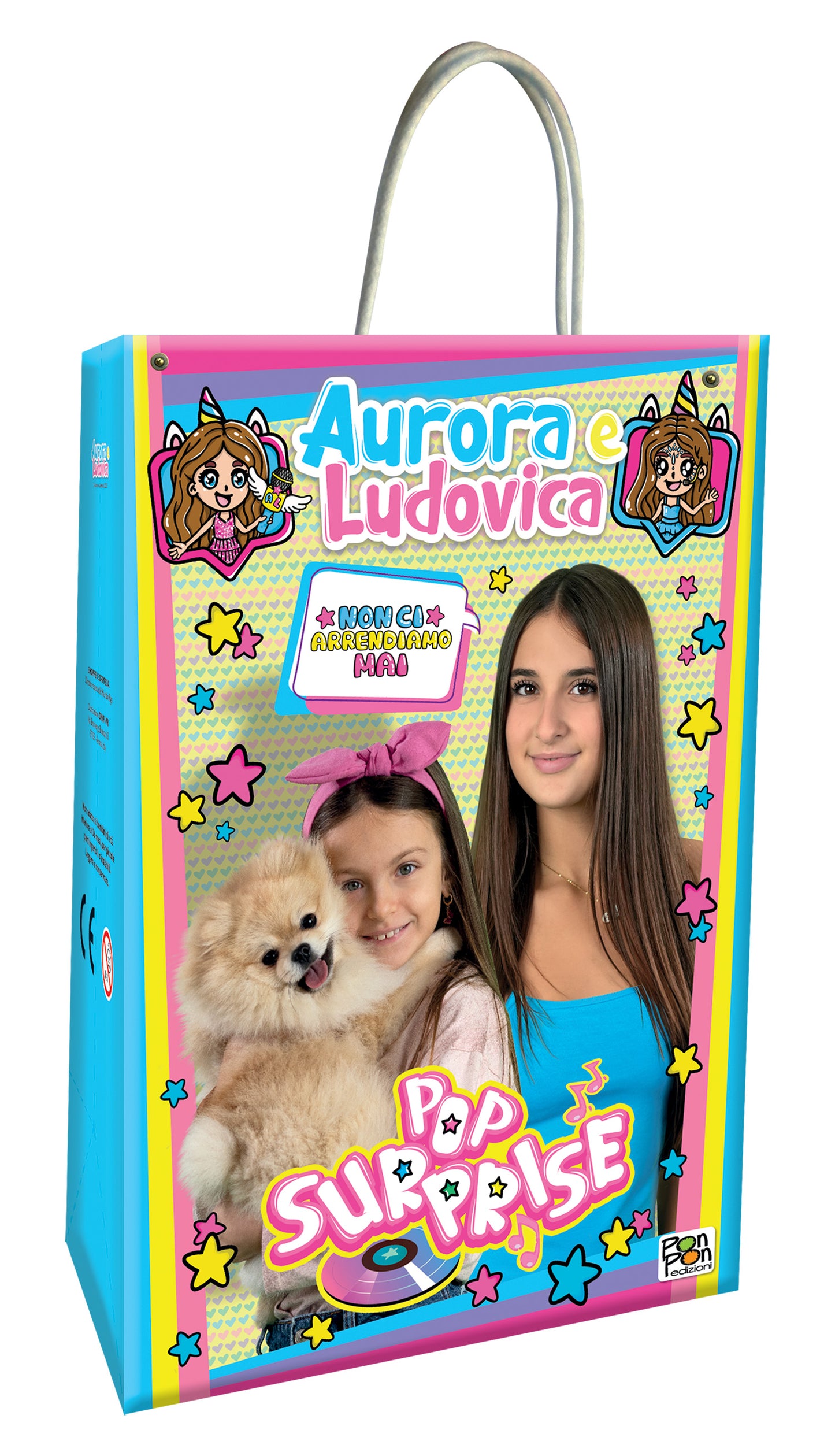 Aurora e Ludovica. Bag Surprise. Pop Surprise