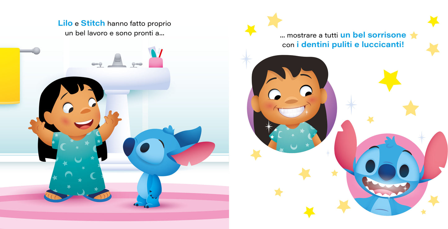 Libro Poti Puff Stitch - Il primo spazzolino. Schiaccia il nasino di Stitch