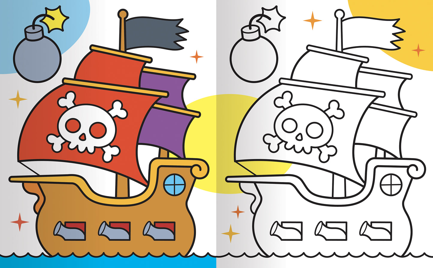 Colorare i Pirati