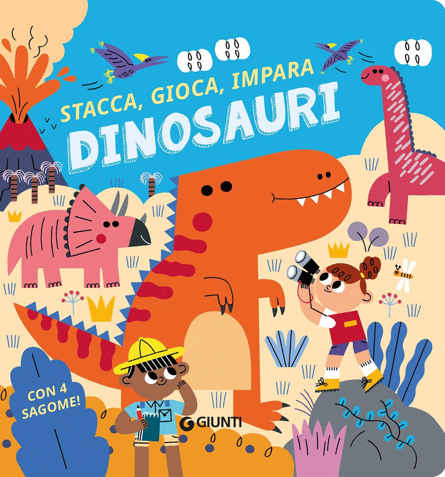 Dinosauri. Stacca, gioca, impara