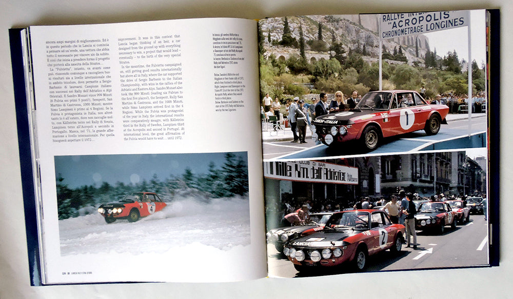 LANCIA RALLY  L'era d'oro/The golden age. Appia - Flaminia - Flavia - Fulvia - Beta - Stratos