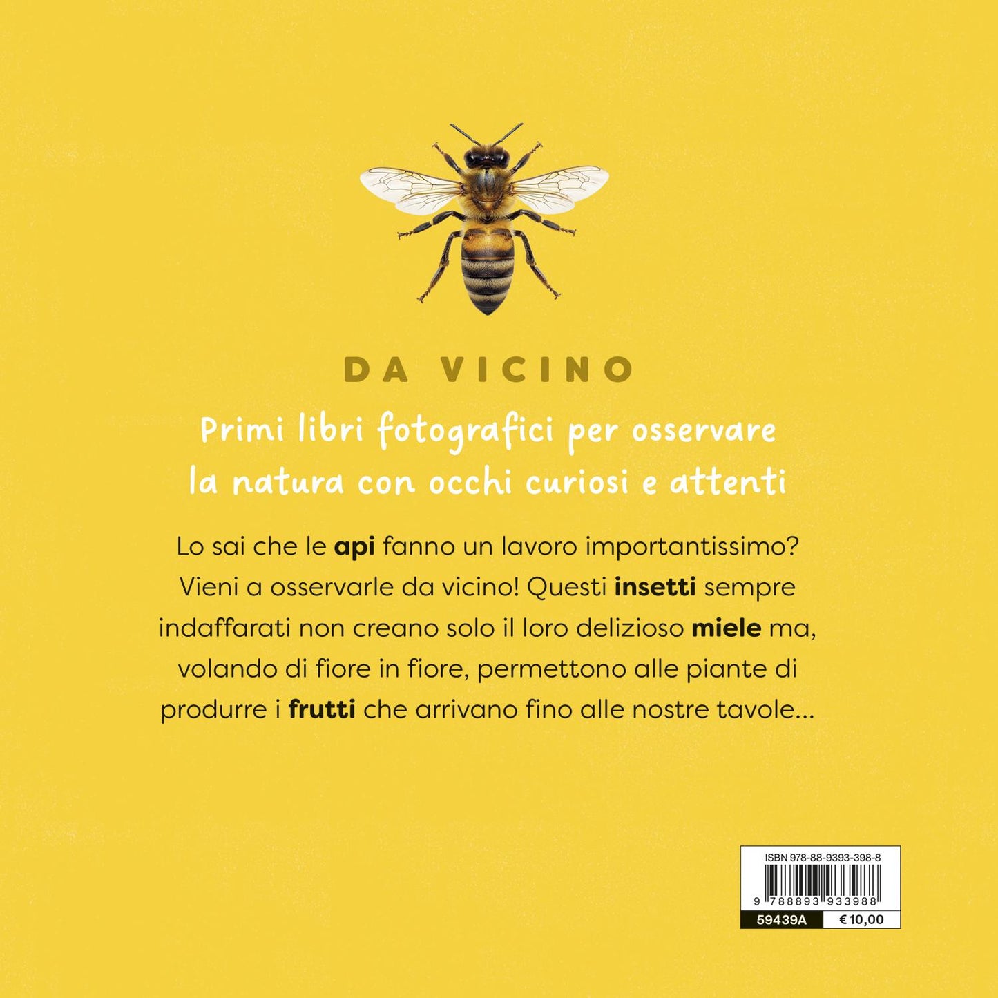 Ape. primi libri fotografici per osservare la natura da vicino!
