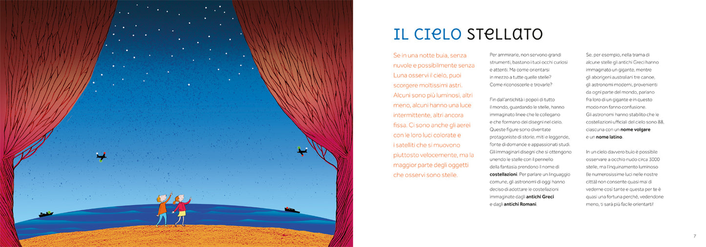 Costellazioni. Le stelle che disegnano il cielo - Con le costellazioni che si illuminano al buio!