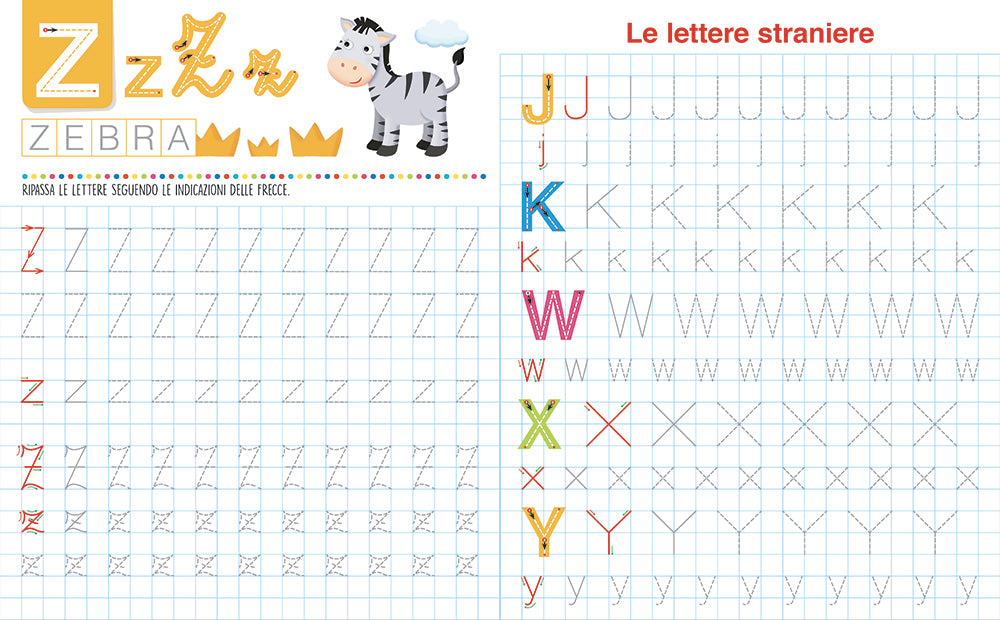 Il quaderno delle lettere e dei numeri