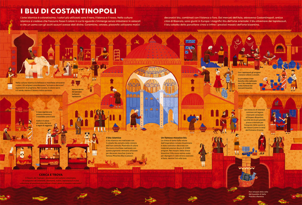 Blu. Storia illustrata di un colore
