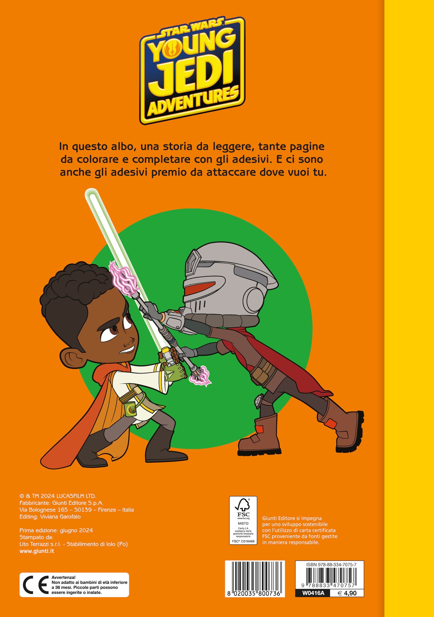 Young Jedi adventures Staccattacca&colora