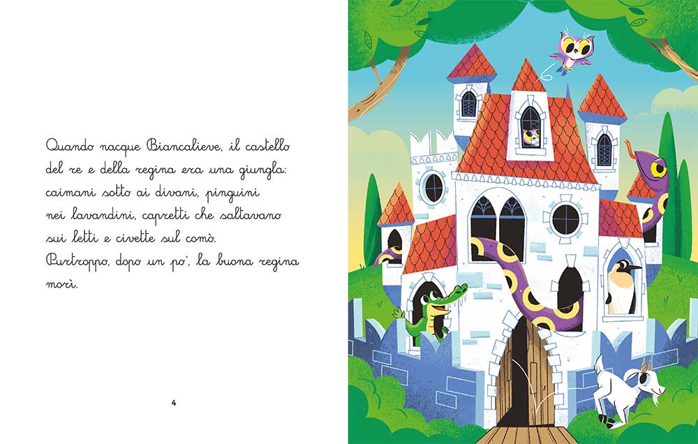 Biancalieve e i sette cani