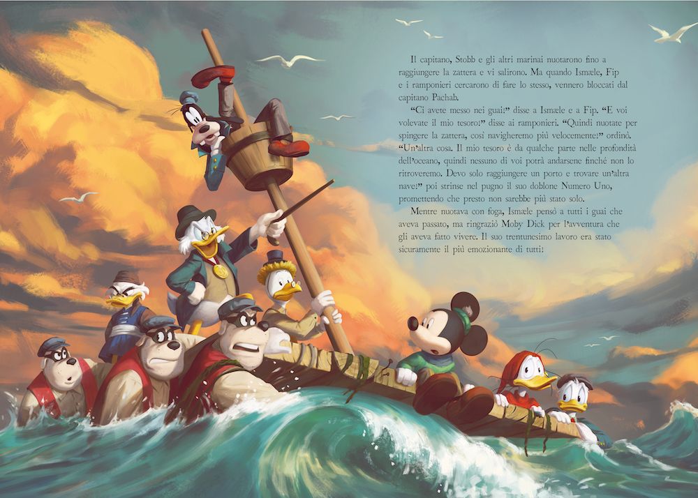 Moby Dick Disney. Il racconto illustrato e a fumetti ispirato al romanzo di Herman Melville
