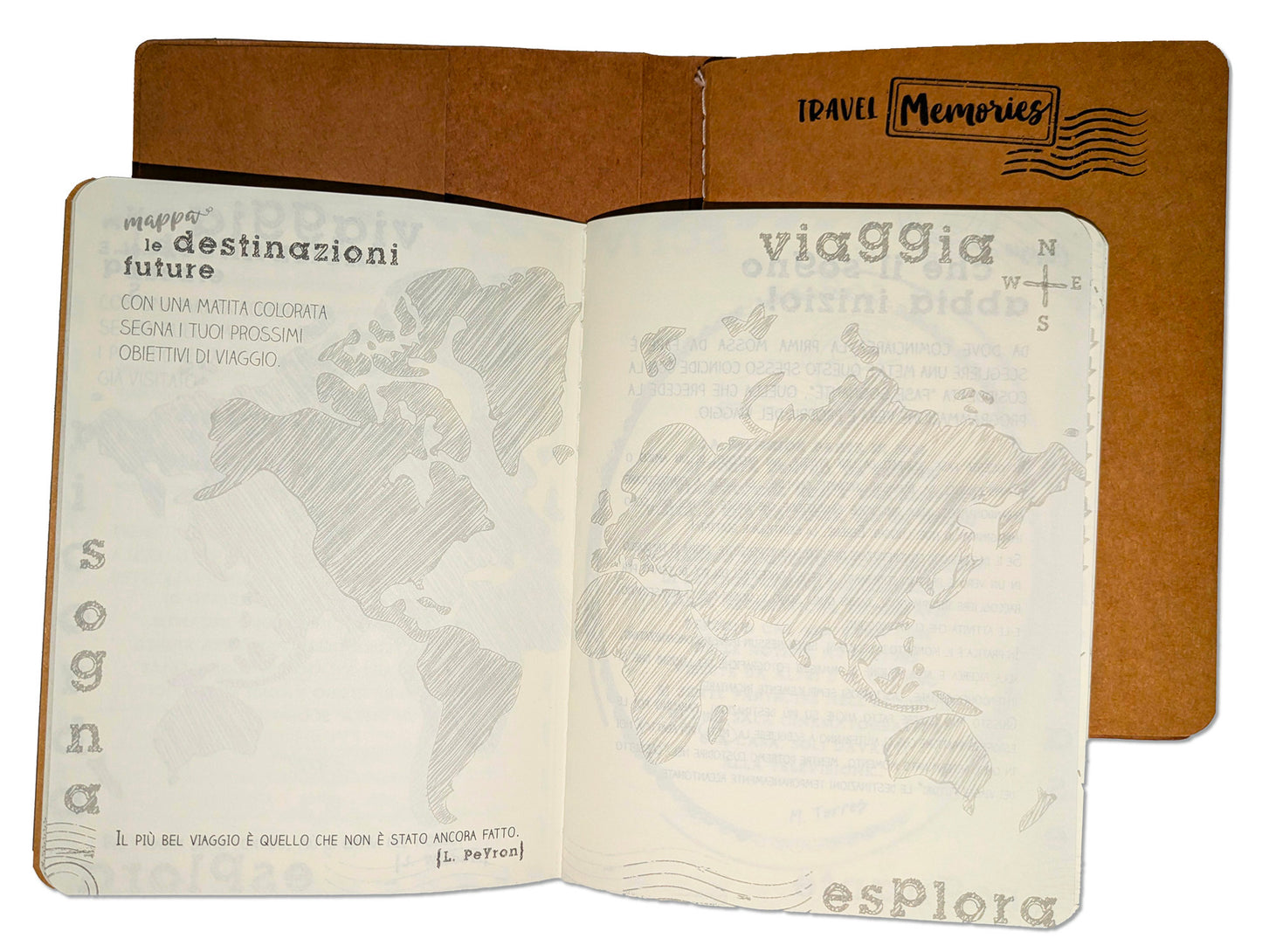 Travel Journal. Notebook. Travel More
