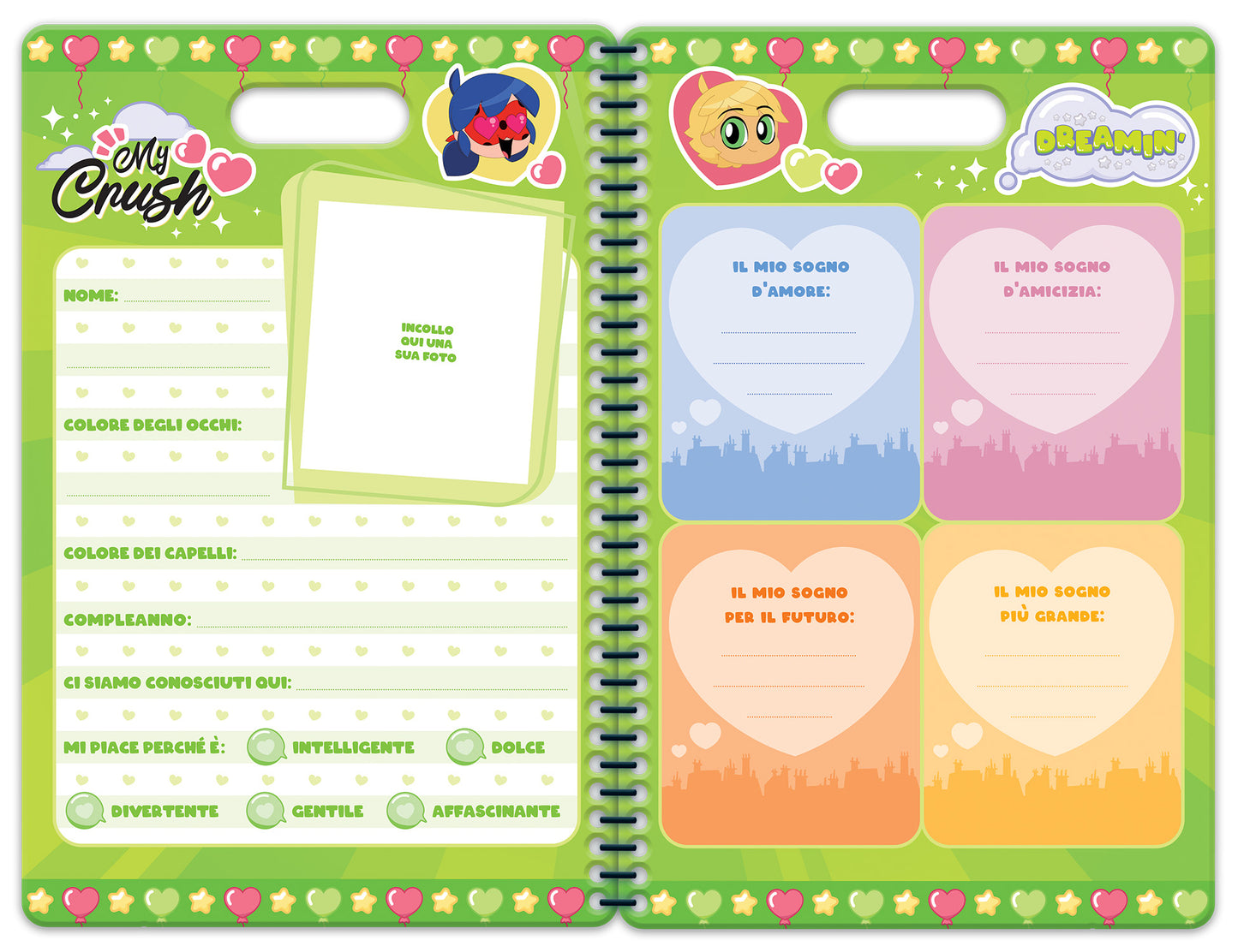 Miraculous Chibi. Puffy sticker. My lucky scrapbook