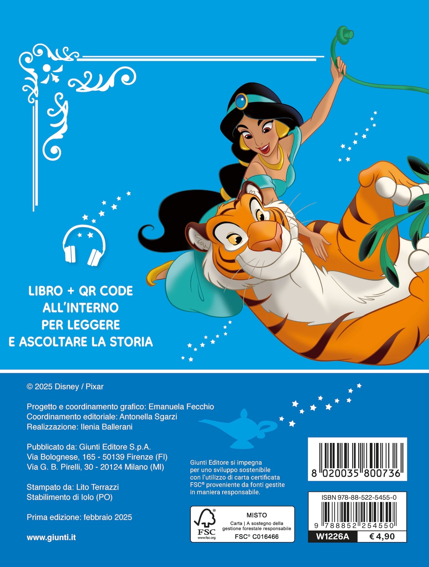 Aladdin Leggi e ascolta con QR Code. Inquadra il Qr code e ascolta