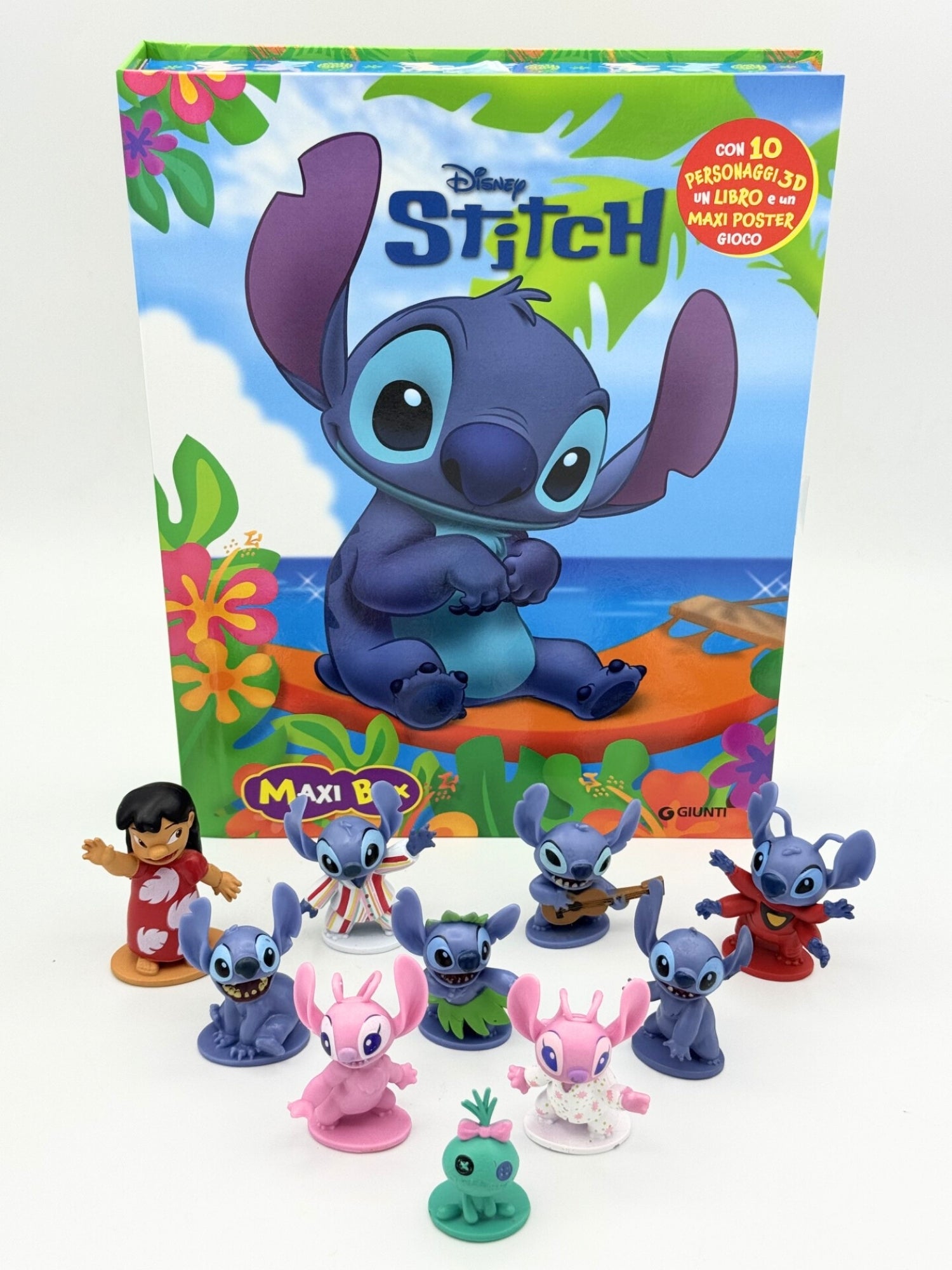 Stitch Maxi Box. Con 10 personaggi 3d, un libro e un maxi poster gioco