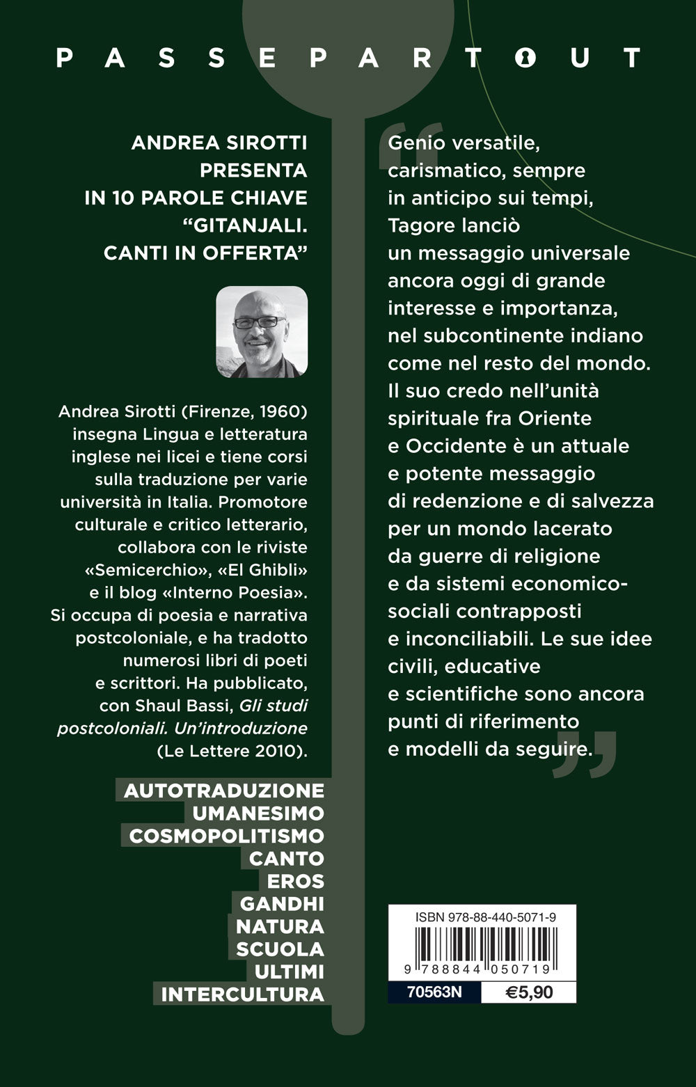 Gitanjali. Testo inglese a fronte