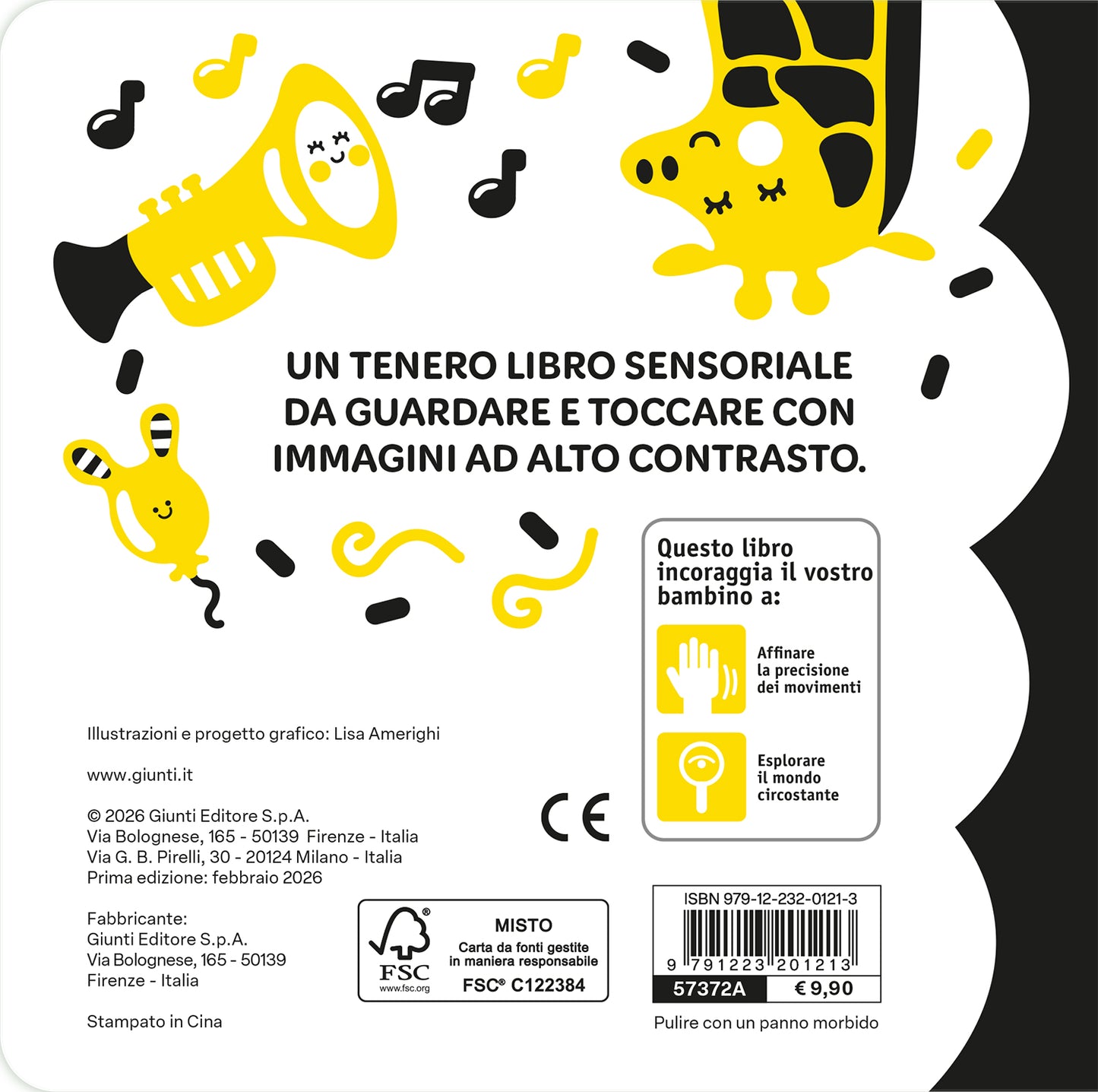 Il mio librotto bianco nero e giallo