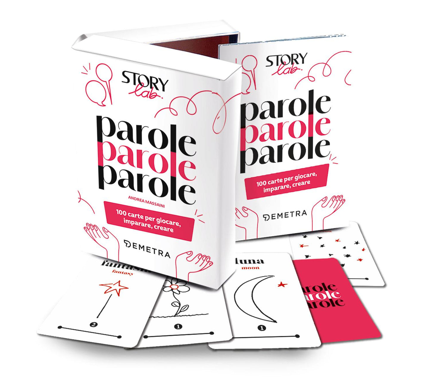 Parole, parole, parole. 100 carte per giocare, imparare, creare