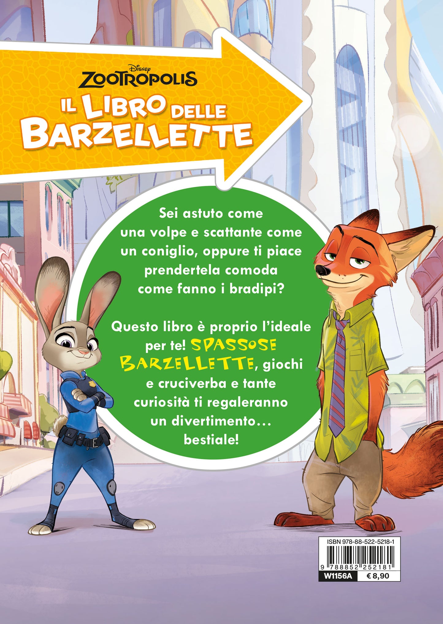 Zootropolis Il libro delle barzellette. Con scherzi da volpe e giochi da bradipi