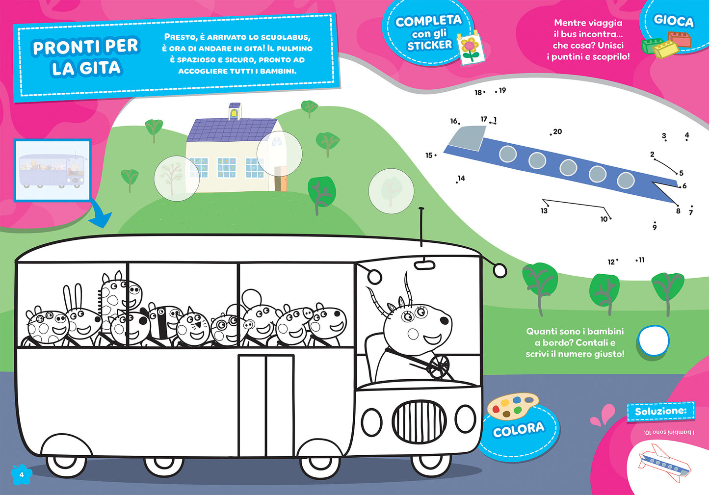 Peppa Pig. Activity con gadget. Beep beep. Viaggia con Peppa! + Set macchinine