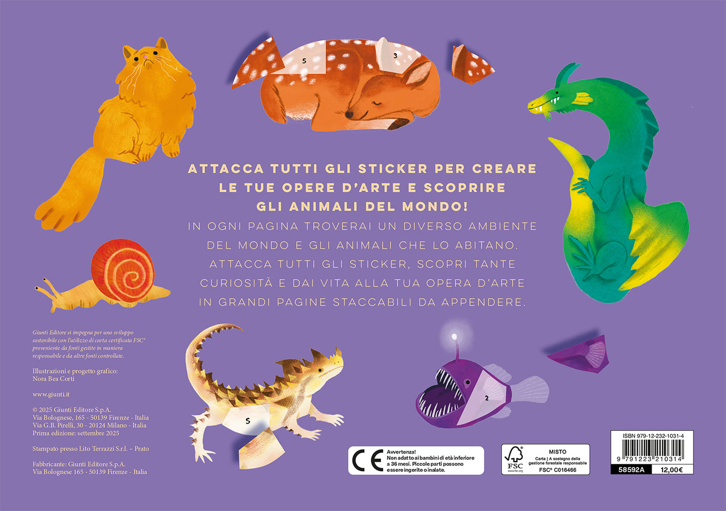 Animali Sticker Art