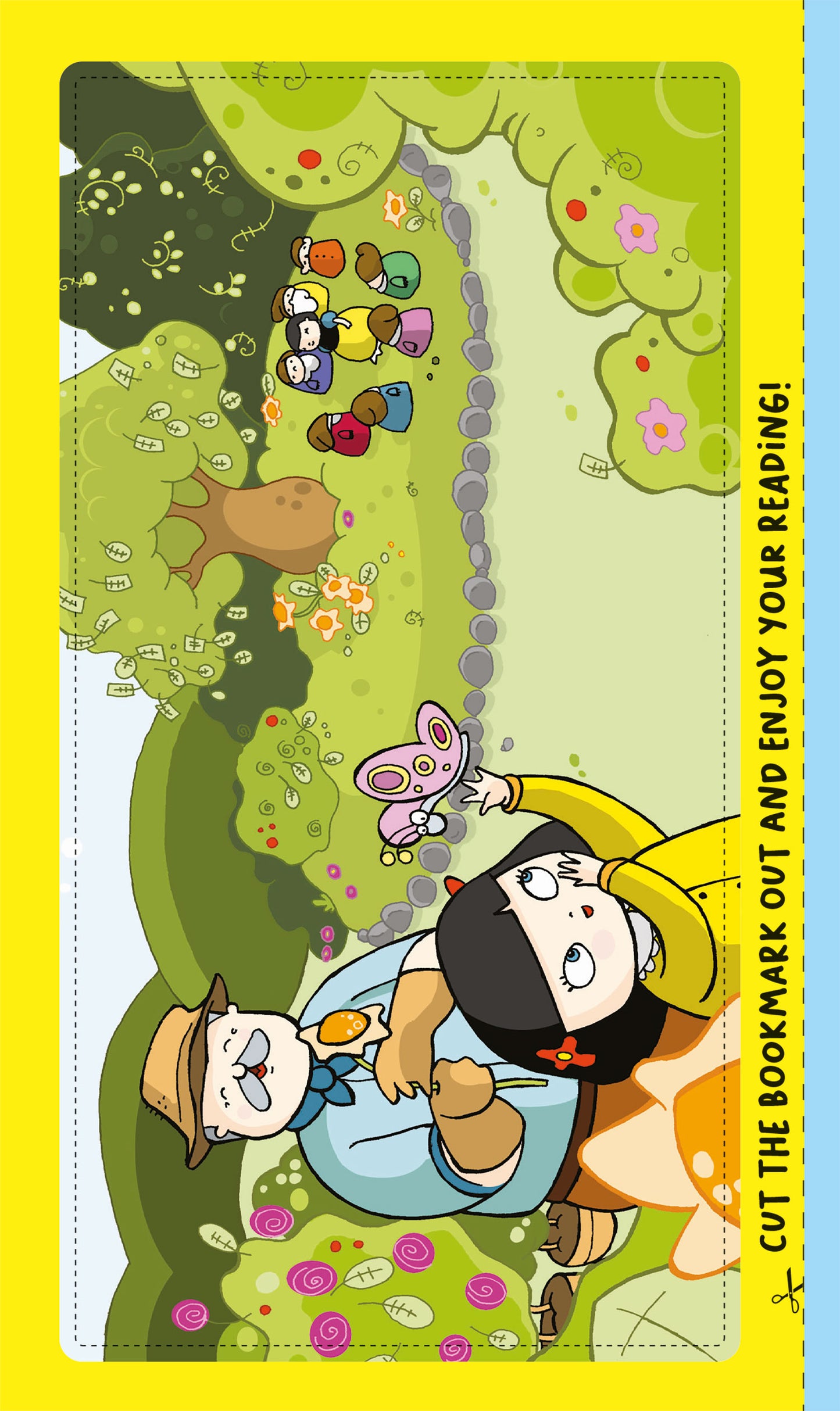 Snowdrop and the seven dwarfs
