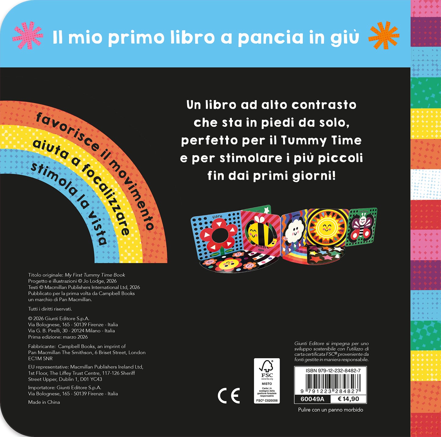 Il mio primo libro a pancia in giù