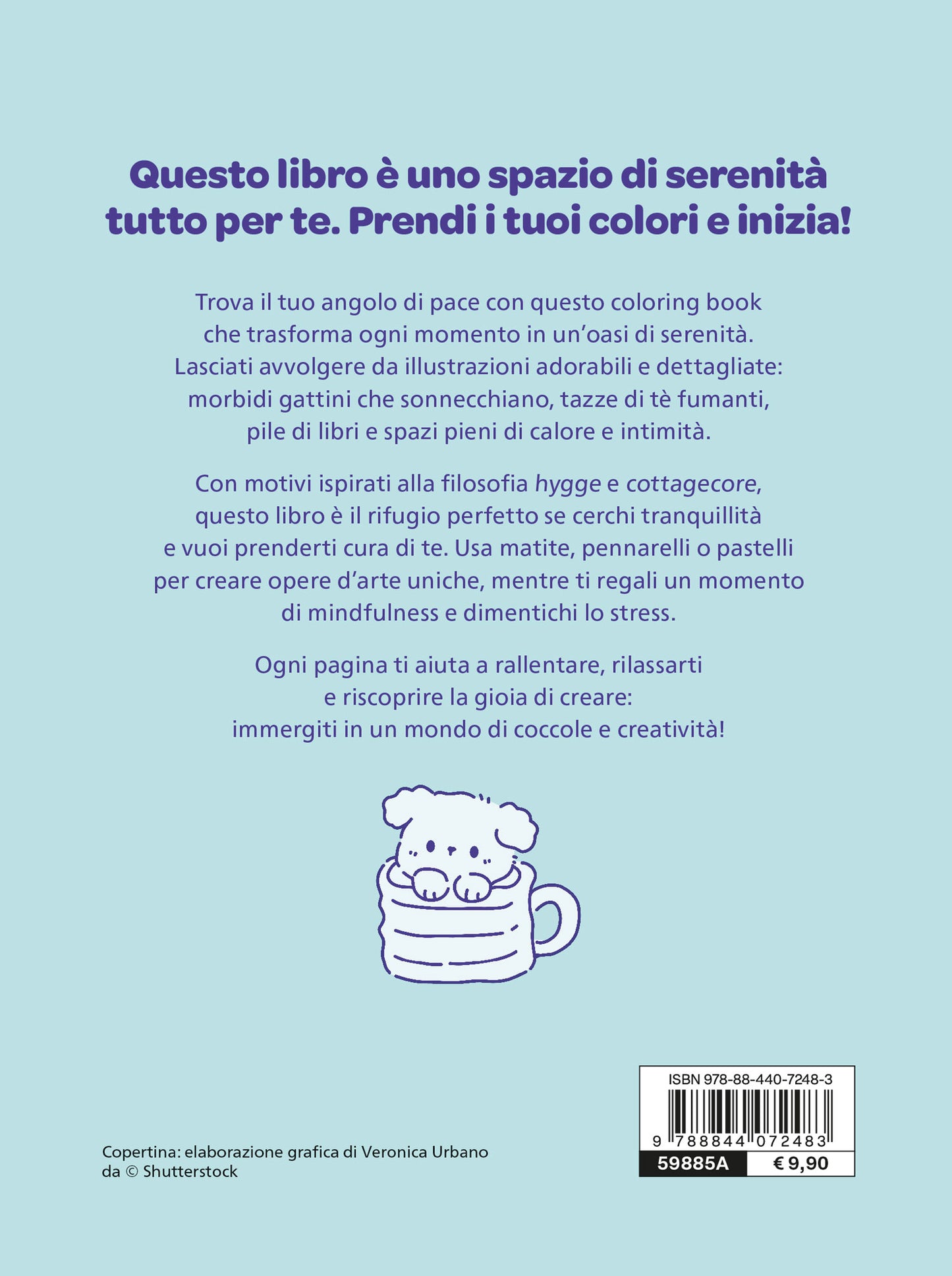 Cozy & cute. Coloring book