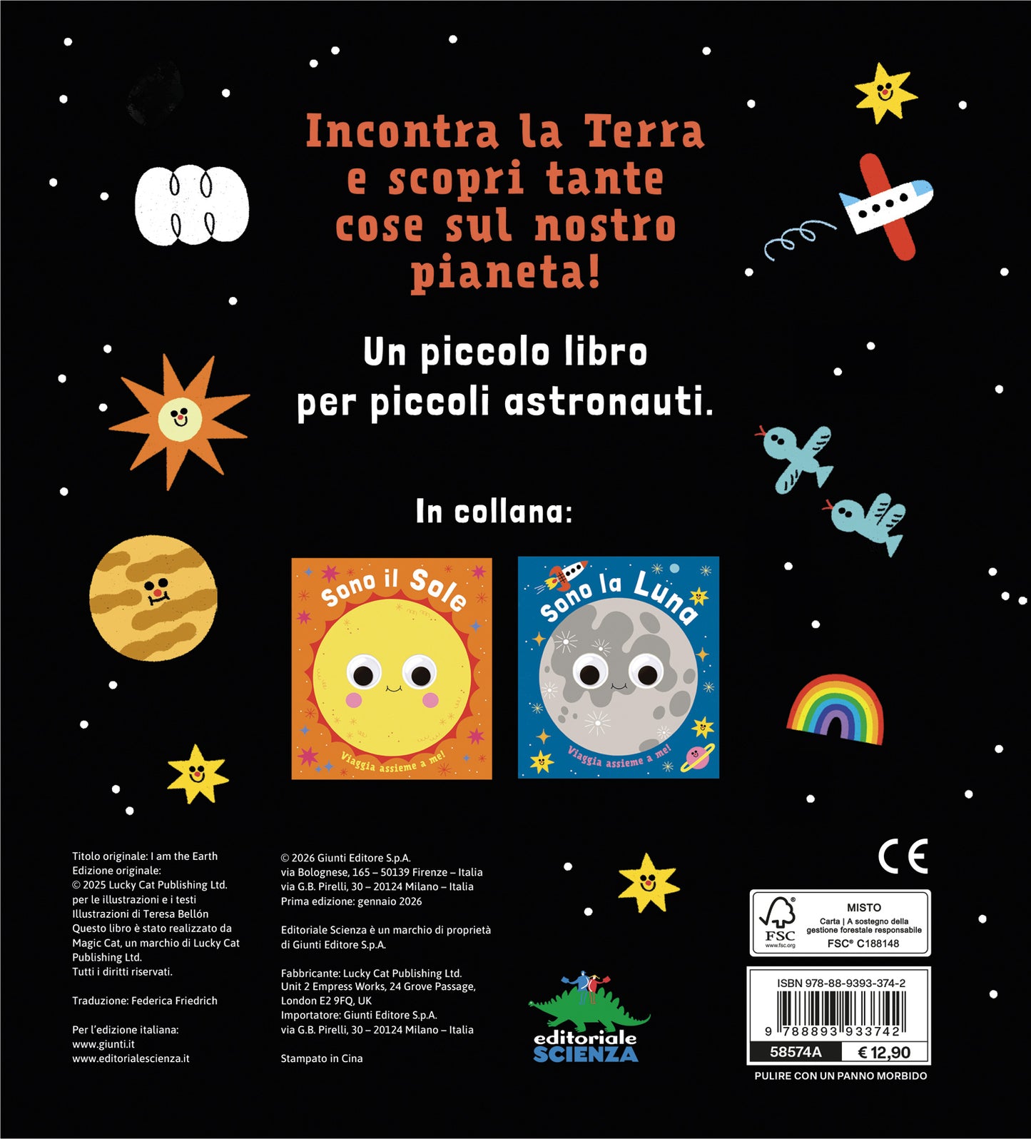 Sono la Terra. Un piccolo libro per piccoli esploratori!