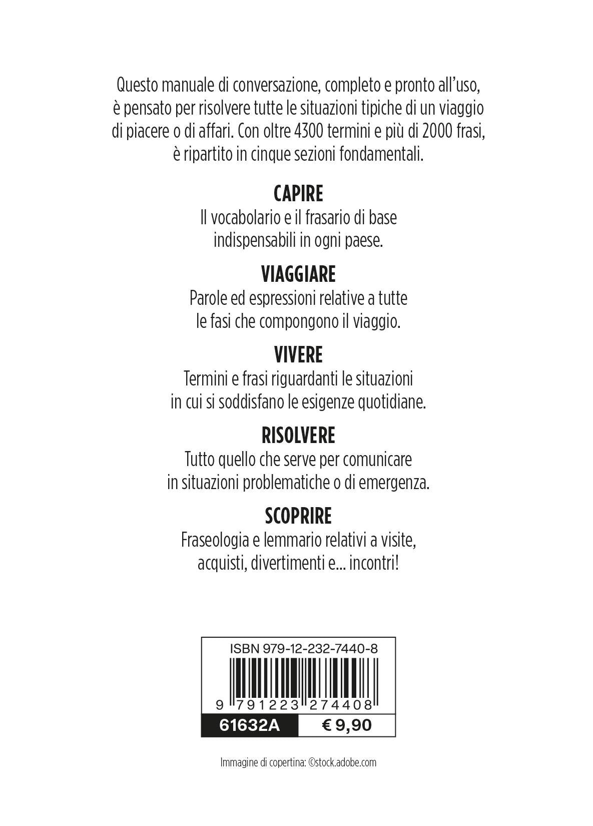 INGLESE PER VIAGGIARE. Frasario/Dizionario